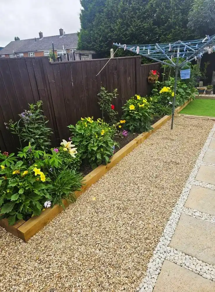 Landscaping & Fencing Chard background