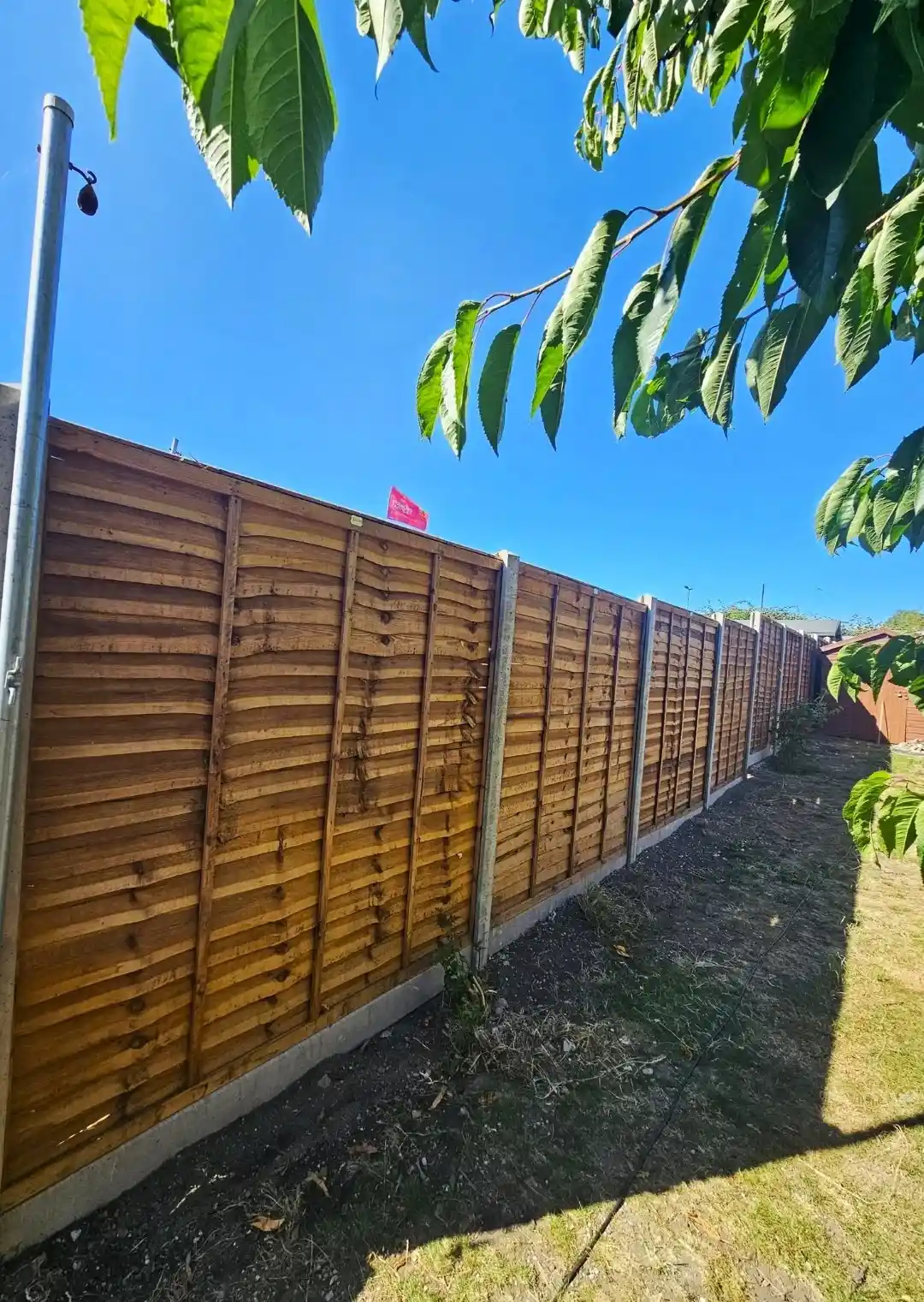 Landscaping & Fencing Chard background