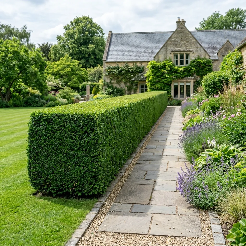 Hedge cutting and trimming background